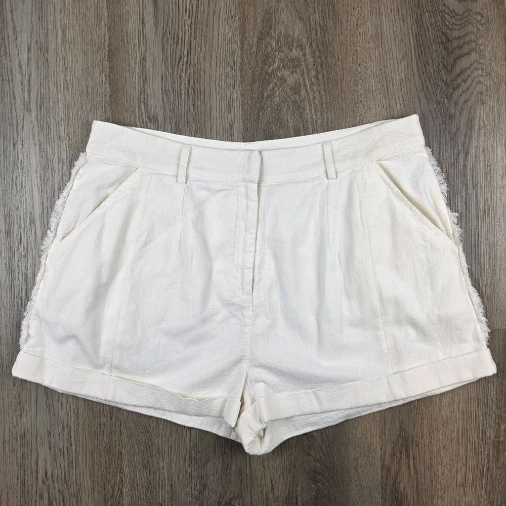Cleobella 100% Organic Cottot High-Rise Shorts Size XL
